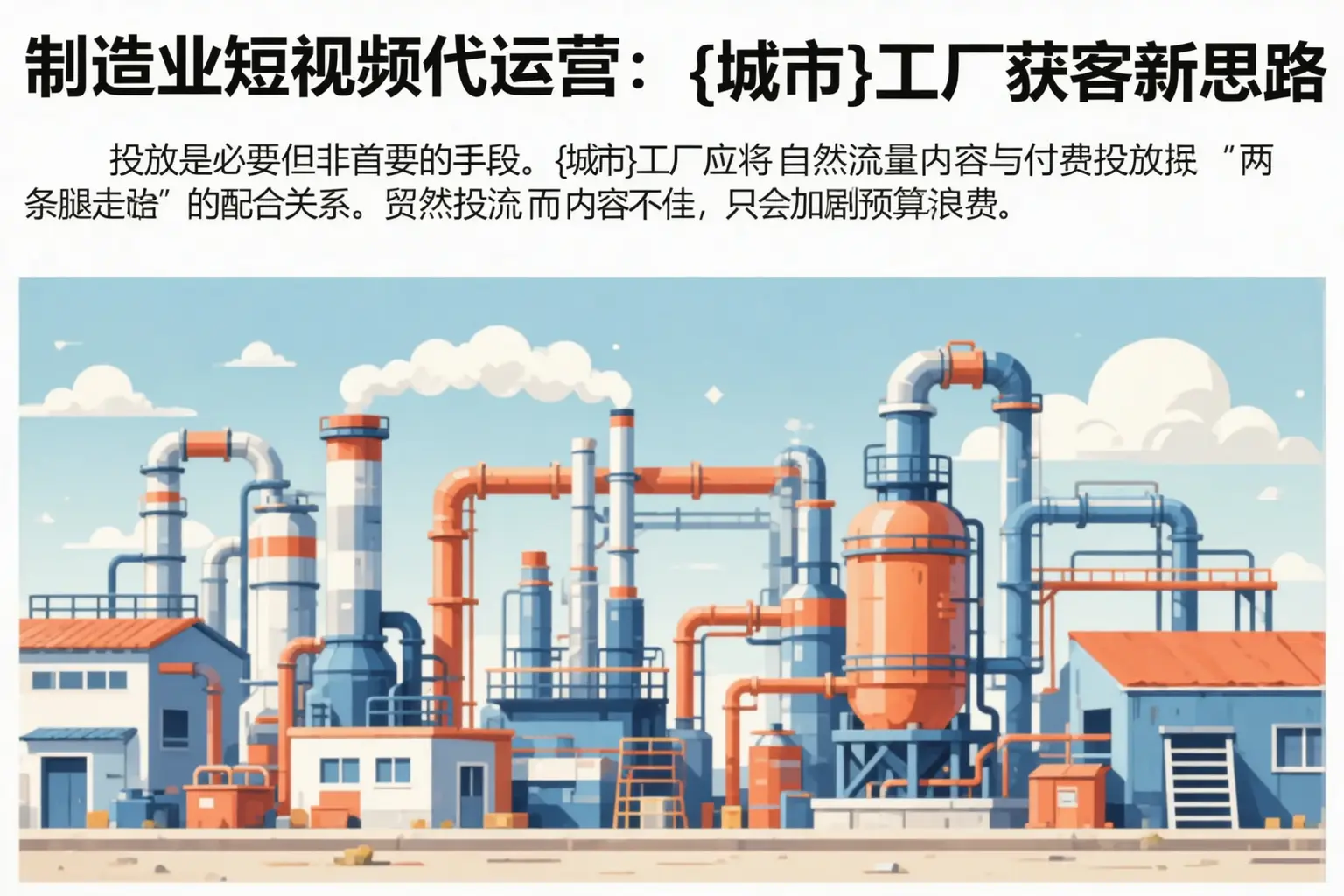 制造业短视频代运营:天心工厂获客新思路